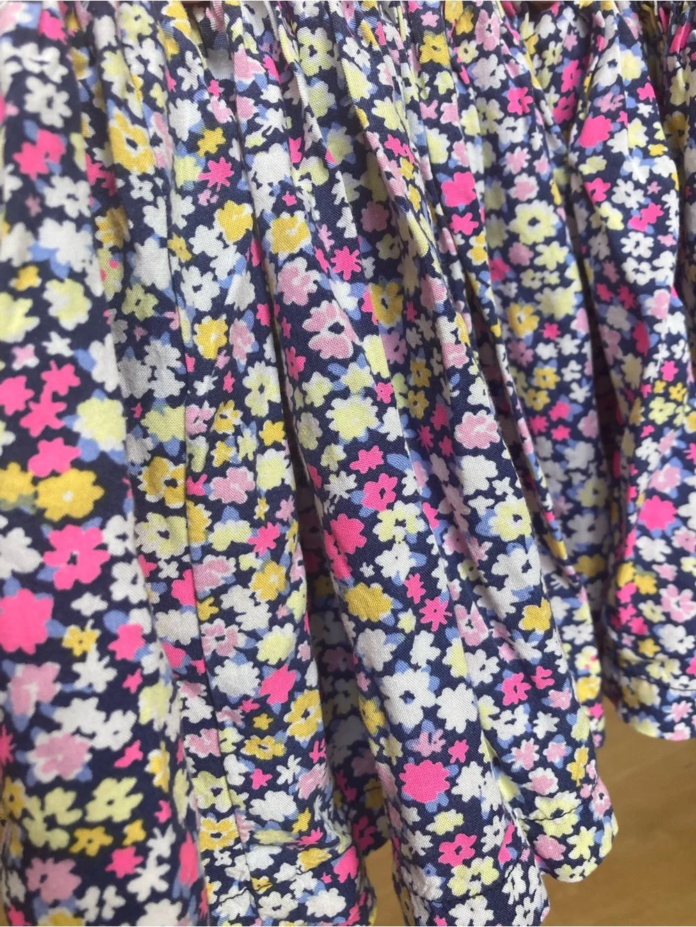 OshKosh B'gosh Multicolor Floral Elastic Waist Flowy Skirt